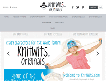 Tablet Screenshot of knitwits.com
